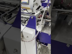 Mesin lipat kertas berkecepatan tinggi dengan stacker vertikal