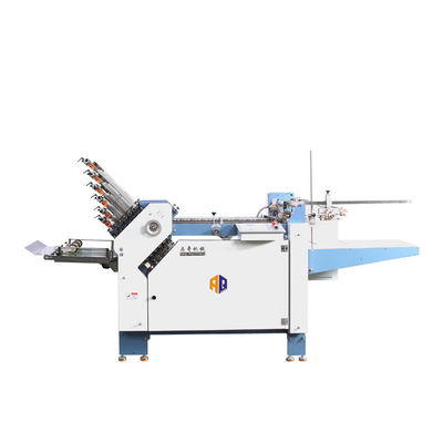 Produktivitas Tinggi 480mm Lebar Gear Drive Mesin Folder Lipat Kertas A4