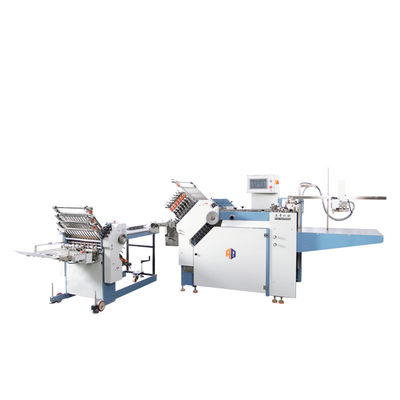 16 Buckle Plate Cross Fold Paper Folding Machine Belt Driving Type