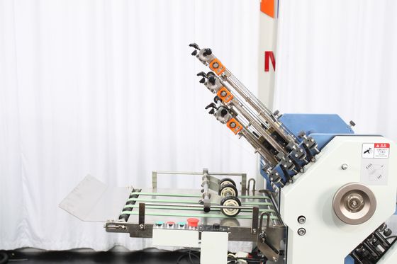 Mesin Lipat Kertas Komersial Profesional Tipe Penggerak Gigi Lebar 480mm