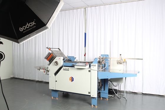Mesin Lipat Kertas A3 Industri Dengan Sistem Listrik Schneider PLC
