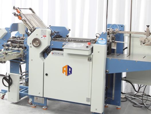 Mesin Lipat Kertas Lipat Paralel Lebar 480mm Dengan 4 Pelat Gesper