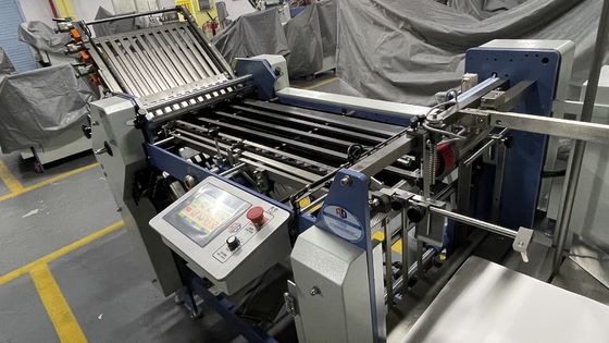 Tugas Berat Industri Mesin Lipat Kertas A3 Tipe Penggerak Roda Gigi