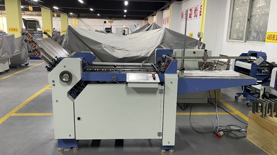 Mesin Lipat Kertas A3 Sepenuhnya Otomatis Daya 380V Untuk Industri Percetakan