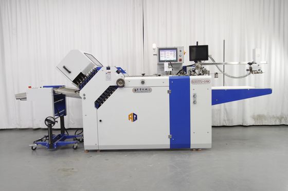 Mesin Lipat Kertas Lembar Seri TS Format Besar Lebar 480mm Masuk Farmasi