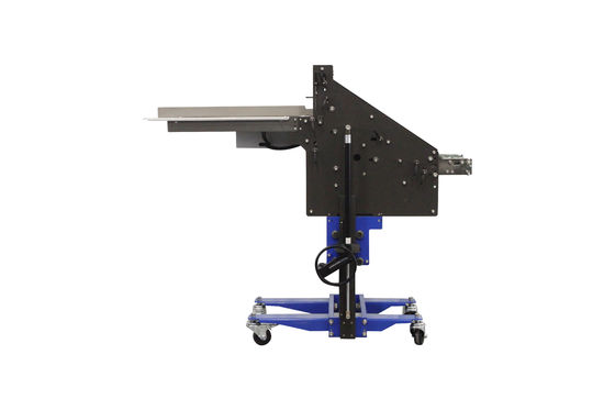 Lebar 320 Vertical Stacker Machine 220V 250W Untuk Lembar Outsert Farmasi