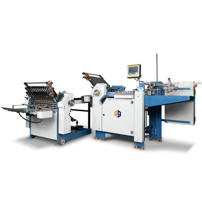 A3 Leaflet Inserts Paper Binding And Folding Machine Manual Untuk Industri Farmasi