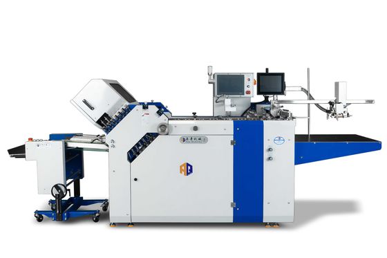 Mesin Lipat Selebaran Farmasi 70*105mm Dengan Deteksi Lembar Ganda Ultrasonik