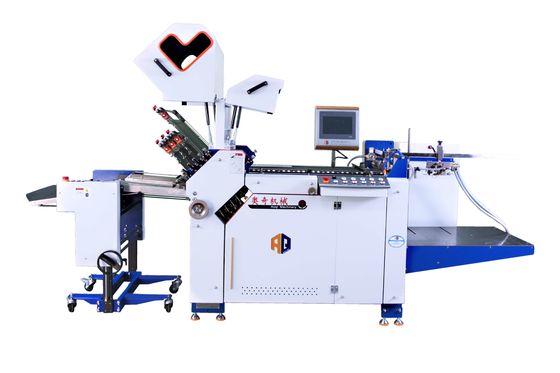 AOQI Max Width 570mm Mesin Lipat Kertas Format Besar Untuk Buku dengan Pengemasan Pengiriman