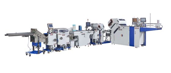 AOQI Silent Width 600mm Mesin Lipat Farmasi untuk Masuk Farmasi Lipat Sistem Outsert Farmasi