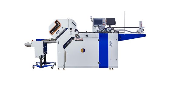 Pile Feeder Format Besar 600mm Leaflet Farmasi Mesin Lipat Untuk Mesin Folder Pencetakan