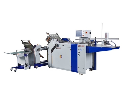 Otomatis Multiple Format Besar A2 Paper Folder Instruction Brochure Leaflet A4 Paper Inserts Folder Machine